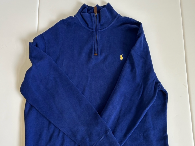 Polo Ralph Lauren quarter zip men pullover Size XL