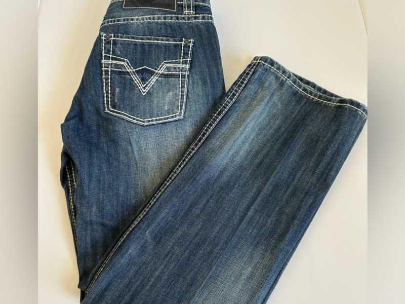 Rock & Roll cowboy denim 33x30 Model Pistol Straight Regular