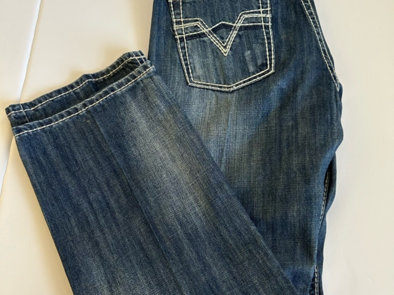 Rock & Roll cowboy denim 33x30 Model Pistol Straight Regular