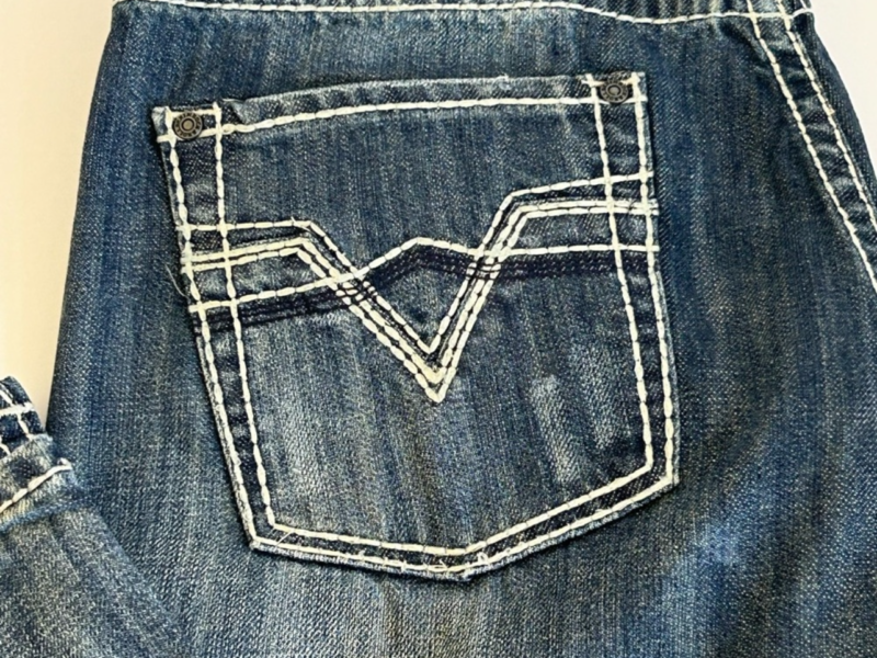 Rock & Roll cowboy denim 33x30 Model Pistol Straight Regular