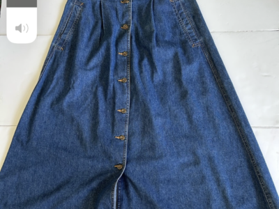 Preowned Alfred Dunner denim skirt