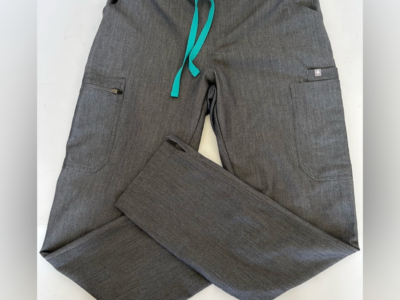 NWOT Figs gray scrub S Technical collection