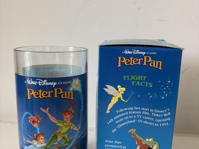 Peter Pan Disney collector series plastic cup from Burger King