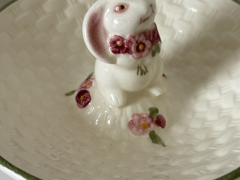 Vintage Avon Easter Bunny candy dish