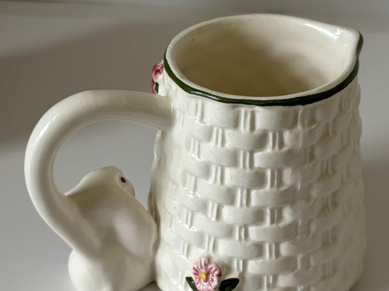 Vintage Avon Easter bunny creamer
