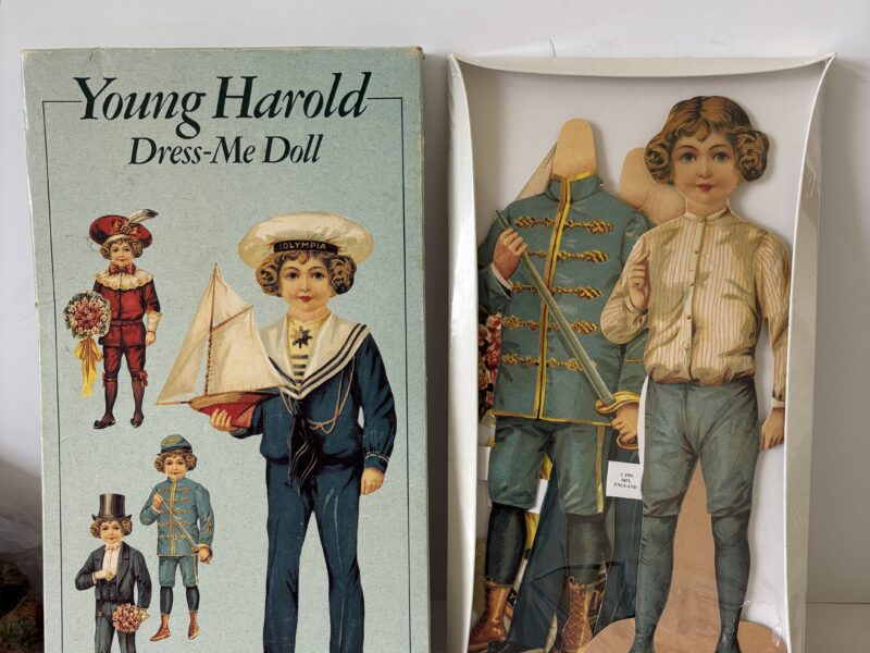 Vintage Young Harold Victorian Dress Me Doll sealed pack