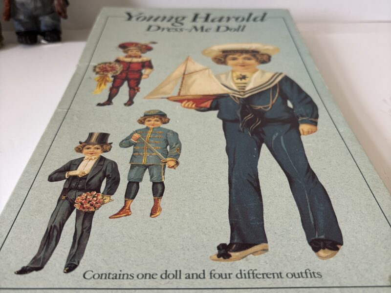 Vintage Young Harold Victorian Dress Me Doll sealed pack
