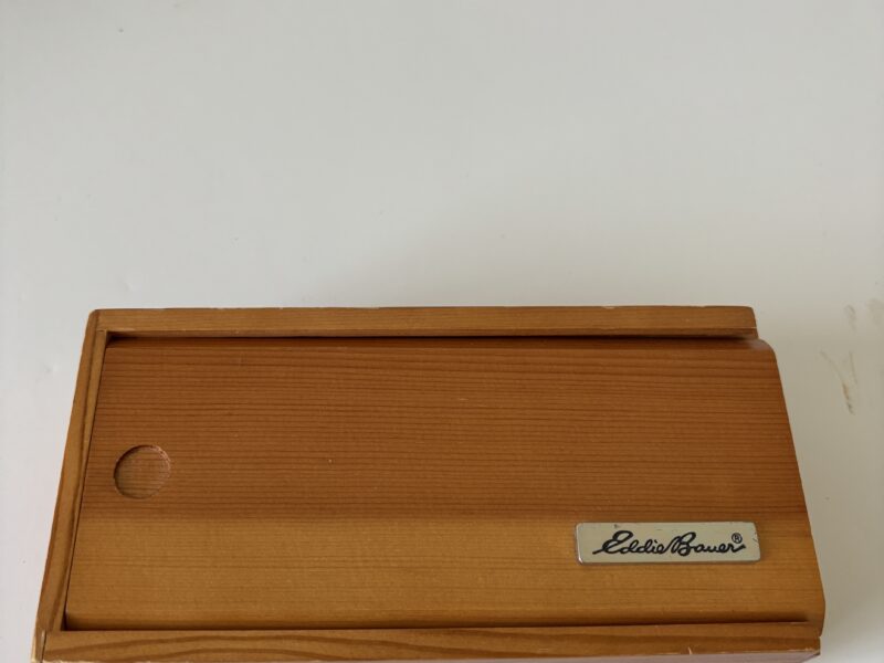 Eddie Bauer Wooden Watch Jewelry or trinket box