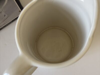 Ceramic Country Pitcher 1 quart measuring cup