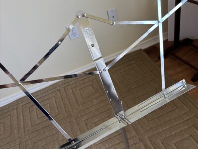 The Hamilton No. 600-N Folding Sheet music stand with Case