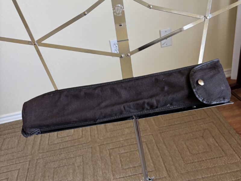 The Hamilton No. 600-N Folding Sheet music stand with Case