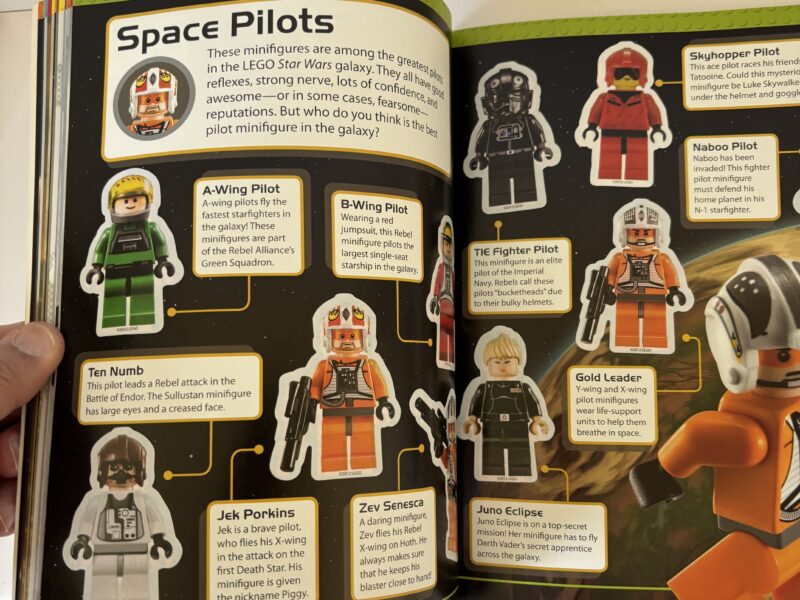 DK Ultimate Sticker Collection LEGO STAR WARS Minifigure stickers