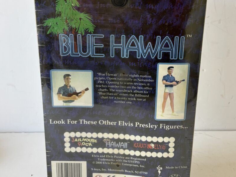 Elvis Presley Blue Hawaii collectible doll in box
