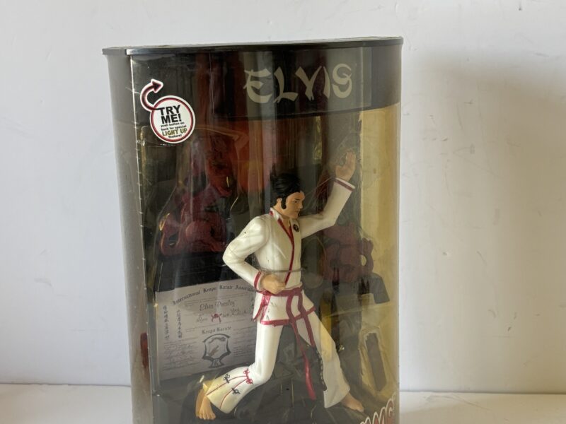 Karate Elvis doll in original box