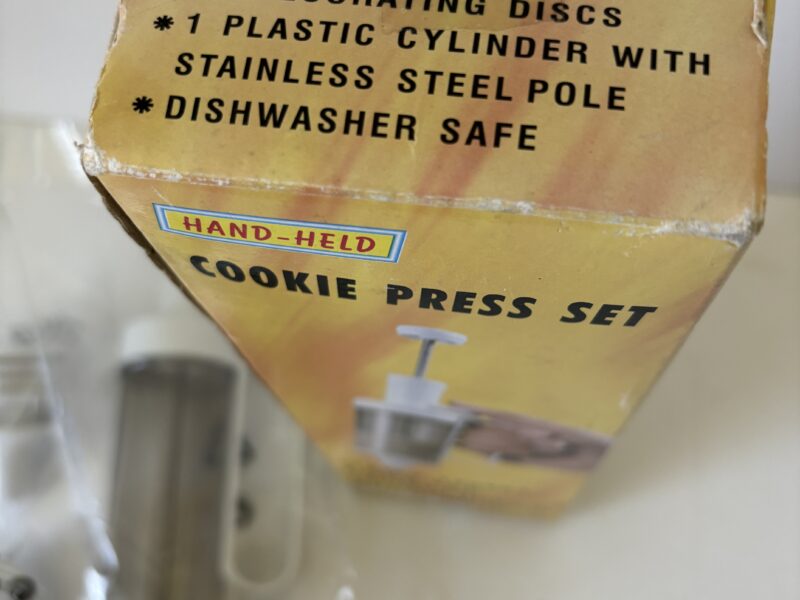 New Hand held Cookie press