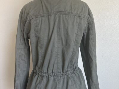 Ashley By 26 International Green Utility Jacket with Hood