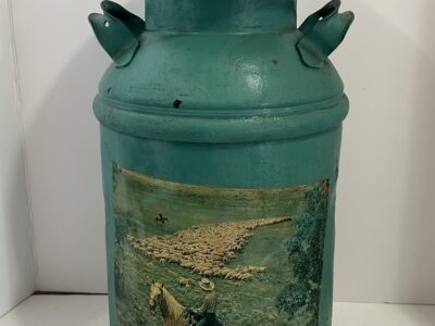 Vintage milk can