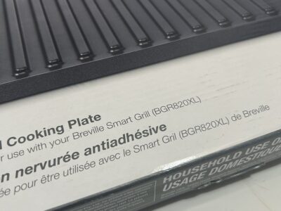 Breville nonstick ribbed plate