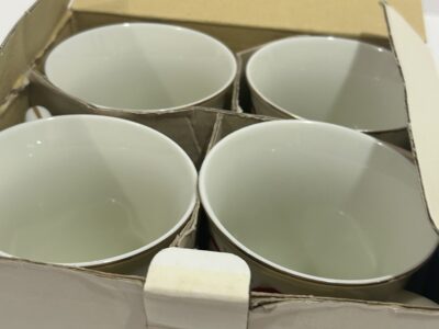 Classic Traditions set of 4 mugs cranberry hill