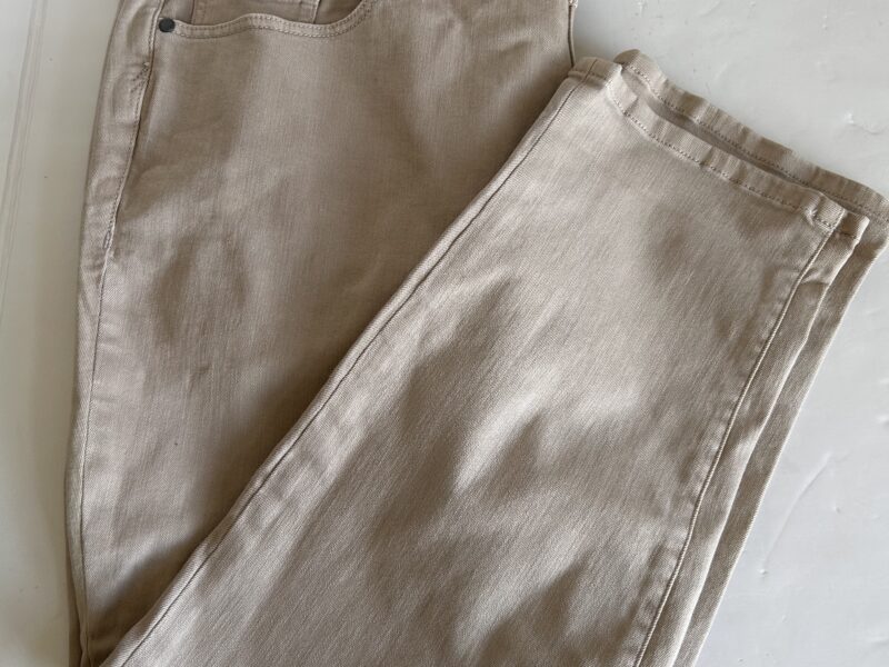 Torrid Tan Straight Leg Jeans with Smooth Finish