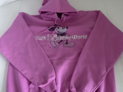 Hanes Pink Sweater Vibrant Cotton Blend Relaxed Fit