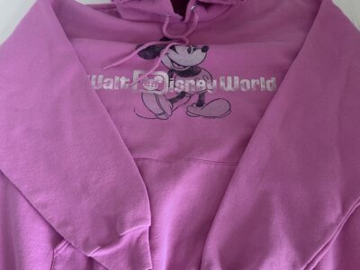 Hanes Pink Sweater Vibrant Cotton Blend Relaxed Fit