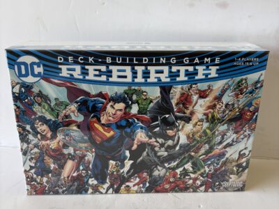New DC Deck-Building Game Superheroes REBIRTH by Cryptozoic Entertainment
