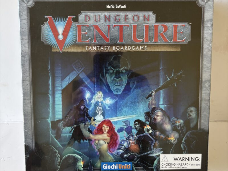 Mario Barbati Dungeon Venture Fantasy Board Game New in Pack