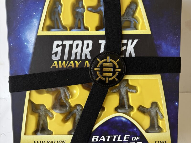STAR TREK Away Missions miniature board game 2 players fed vs borg