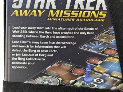 STAR TREK Away Missions miniature board game 2 players fed vs borg