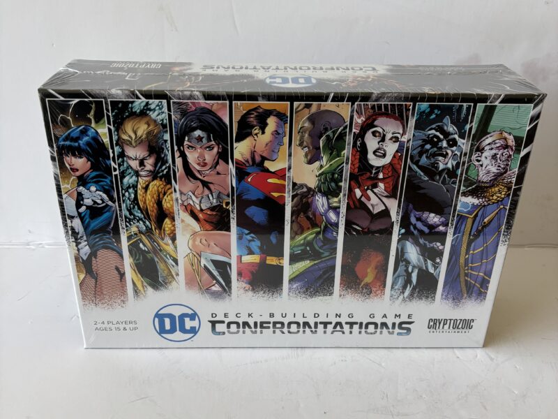 DC Deck-Building Game CONFRONTATIONS by Cryptozoic NIP