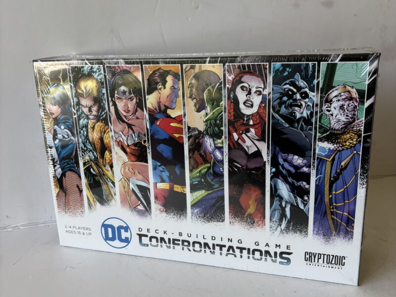 DC Deck-Building Game CONFRONTATIONS by Cryptozoic NIP