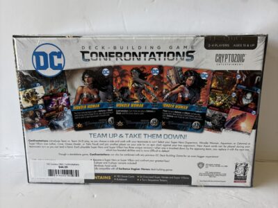 DC Deck-Building Game CONFRONTATIONS by Cryptozoic NIP