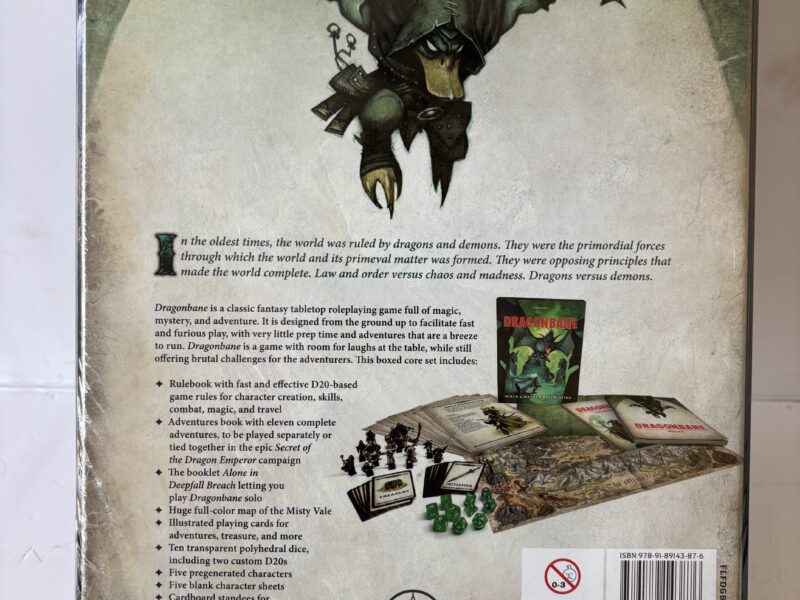 DRAGONBANE Free League by Mirth & Mayhem Roleplaying NIP