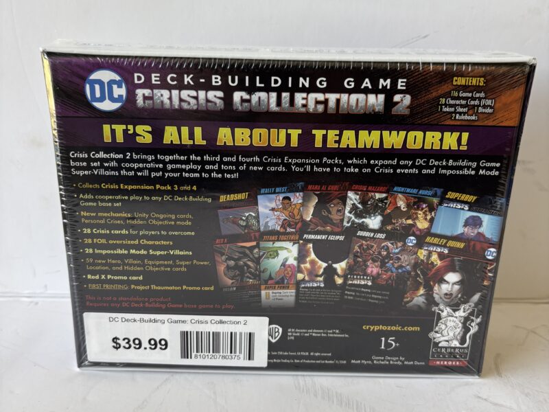 DC Deck-Building Game CRISIS COLLECTION Nip 2