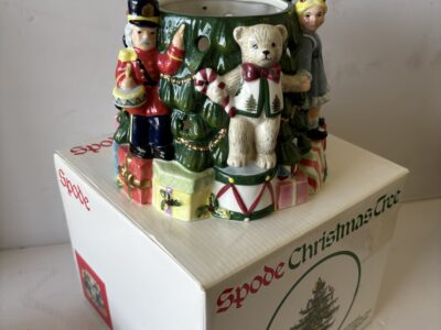 Spode Christmas porcelain votive candle holder
