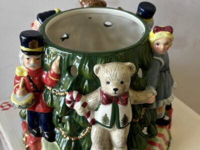 Spode Christmas porcelain votive candle holder