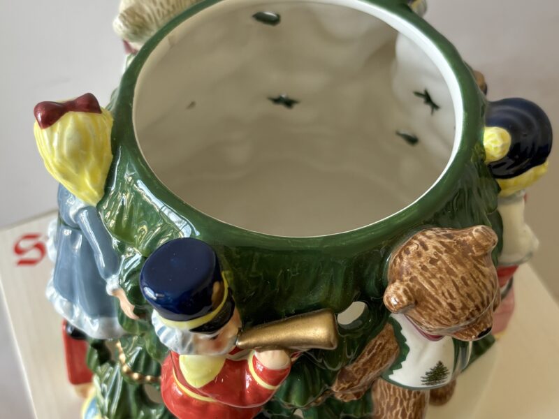 Spode Christmas porcelain votive candle holder