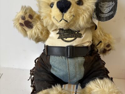Harley Davidson 14" plush teddy bear