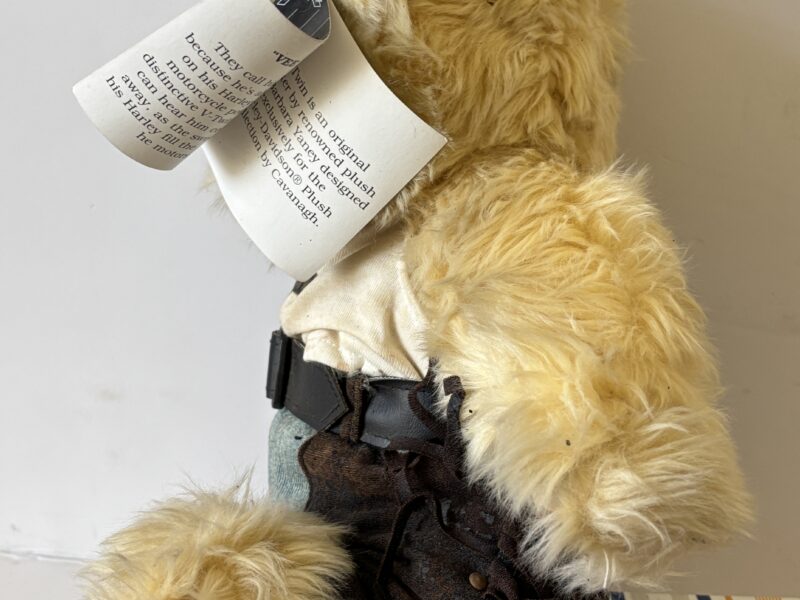 Harley Davidson 14" plush teddy bear
