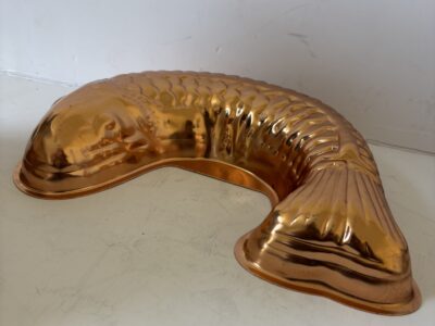 Copper fish mold or kitchen wall decor