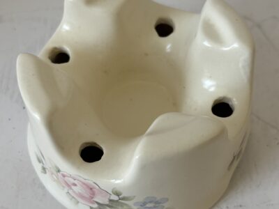 Pfaltzgraff 2-piece double spouted butter warmer server or potpourri burner