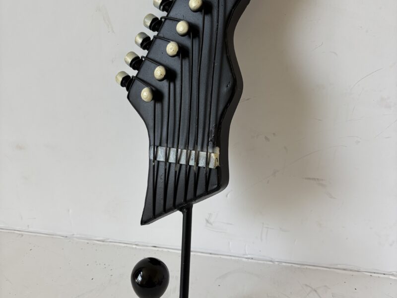 Guitar headstock wall hook musical coat hanger hat home decor organizer