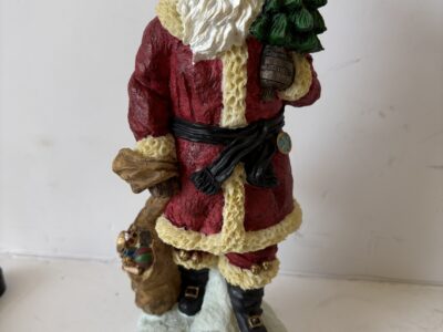 Vtg 9" tall Santa Claus figure