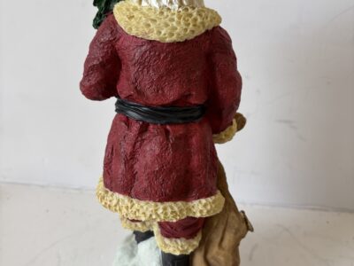 Vtg 9" tall Santa Claus figure