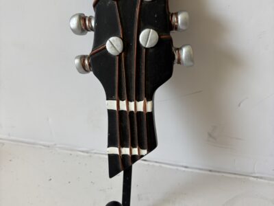 Ukulele or 4-string guitar headstock wall hook coat hanger decor