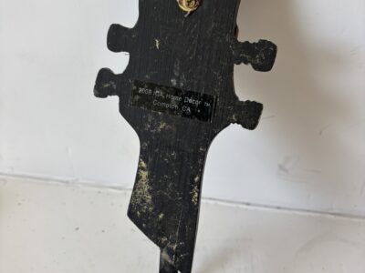 Ukulele or 4-string guitar headstock wall hook coat hanger decor