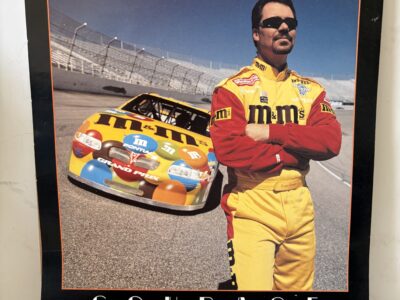 Vintage NASCAR Ernie Irvan 8x10 print inspirational