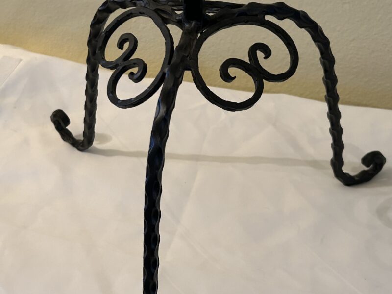 Wrought iron ornate music stand