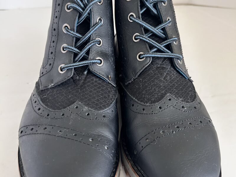 Toms black and brown ankle boots Brogue sz 7 Men